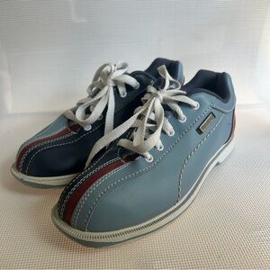 Dexter Blue and Red Youth Bowling Shoes